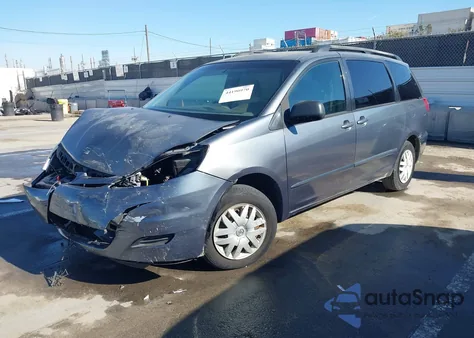 2006 Toyota Sienna Le z USA, uszkodzony, nr VIN 5TDZA23C76S545138